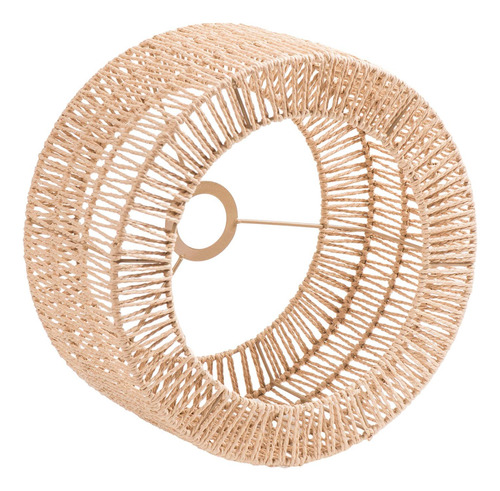 Pantalla De Fibra Natural Para Decoración Rústica Del
