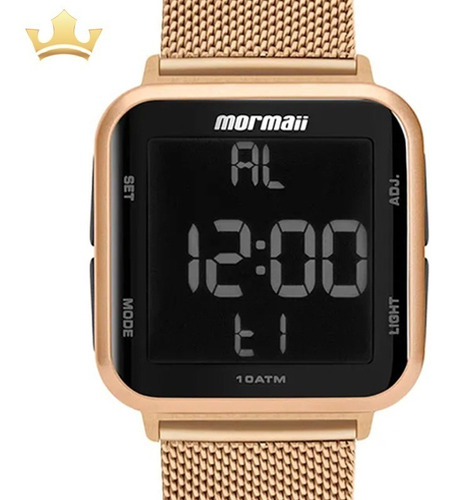 Relógio Mormaii Feminino Digi Mo6600af/8j C/ Garantia E Nf