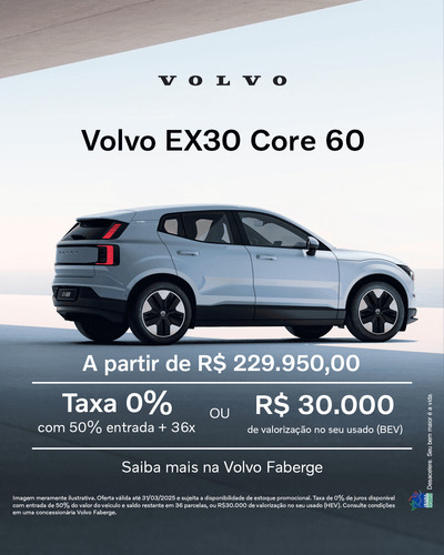Volvo EX30 51 KW ELÉTRICO CORE