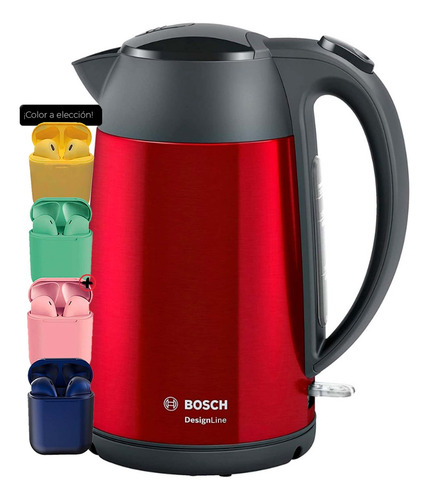 Jarra Electrica Bosch Twk3p424 1.7l Tfiltro Anti-impu + Auri