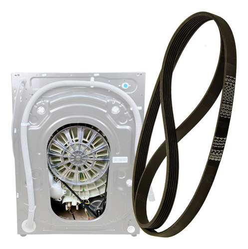 Correia Estriada Lava E Seca Midea Lsd10 Lsd11 Lsd12 Origin