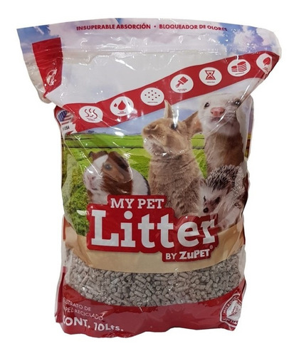 My Pet Litter Sustrato De Papel 10 L Enviamos A Todo Chile