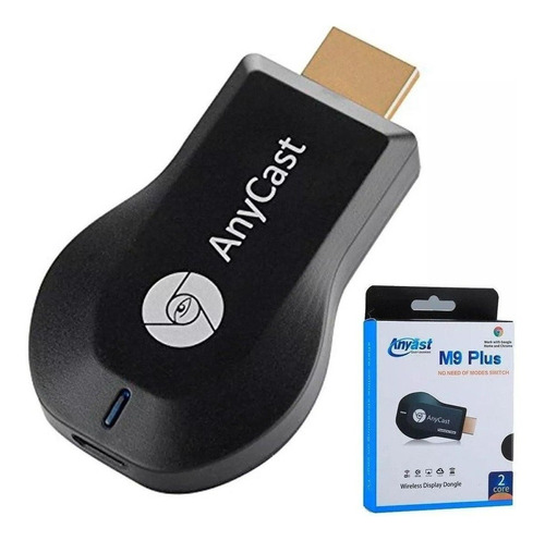 Receptor Multimedia Any Cast M9 Plus Tv Box Hd Hdmi Smart