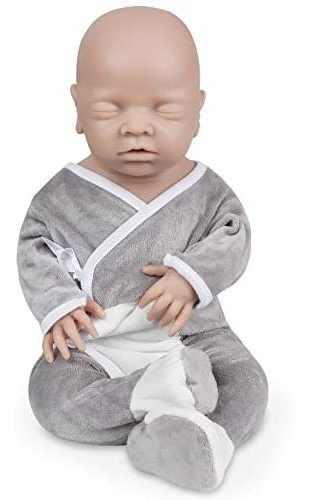 Vollence 18 Pulgadas Platinum Full Silicone Baby Doll Boy Re