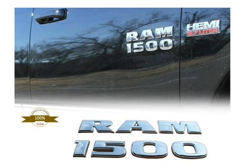 Emblema Lateral Para Ram 1500 Cromado