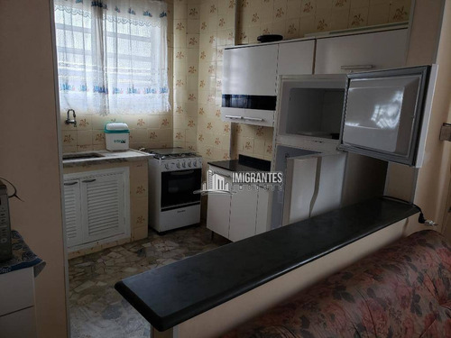 Imagem 2 de 11 de Apartamento De 1 Dormitório No Boqueirão, Em Praia Grande - Ap2576