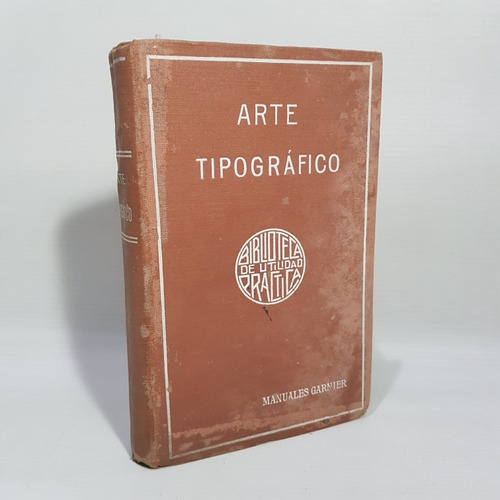 Antiguo Libro Arte Tipográfico Fournier 1903 Mag 62136