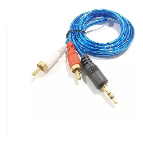 Cable De Audio 2a1 Full Sonido Largo Alcance 3m Carro Hogar