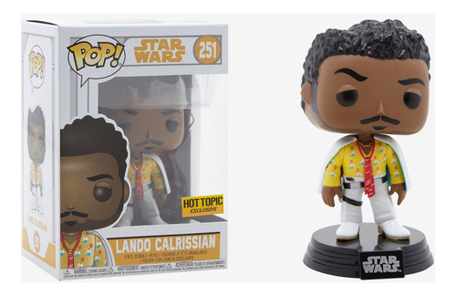 Funko Pop! Star Wars Lando Calrissian Blanco Exclusivo