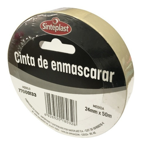 Cinta De Papel Enmascarar Sinteplast | 24mm 