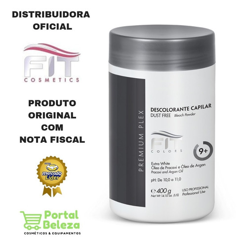 Pó Descolorante Premium Plex Fit Cosmetics