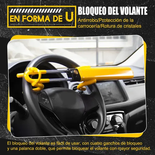 Bastón De Seguridad Para Volante De Automóvil Antirrobo