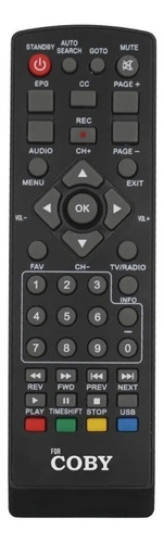 Control Coby Universal Decodificador /e