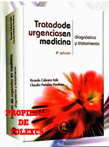 Libro De Urgencias En Medicina Ricardo Cabrera Sole