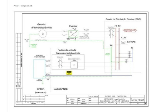 Imagem 1 de 1 de Projeto E Homologação De Sistema Solar Fotovoltaico