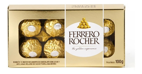 Bombon Ferrero Rocher X 8u Sobre Ruedas Juguetes