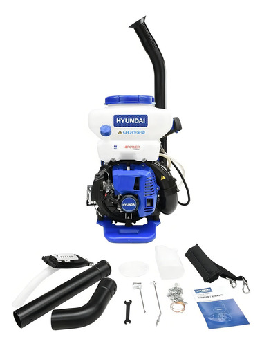 Motofumigadora Hy3wf 41.5c.c 3hp 14lts Hyundai Elsue Color Azul