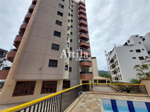 Imagem 28 de 30 de Cobertura Triplex, 3 Dorms., Piscina, (lado Praia), Enseada - V667