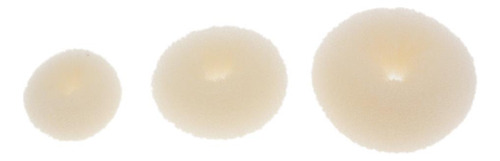3 Piezas Hair Bun Donut Maker, Bun, Maker, Shaper Beige