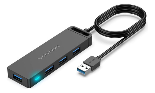 Vention Hub Usb 3.0, Concentrador Usb De 4 Puertos, Concentr