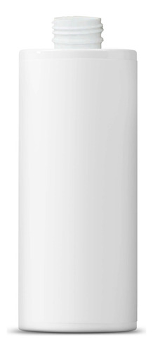 Frasco Cilíndrico Reto 250ml Branco Com 20 Unidades