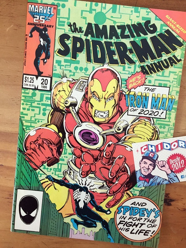 Comic - Amazing Spider-man Annual #20 Iron Man Vs Spidey