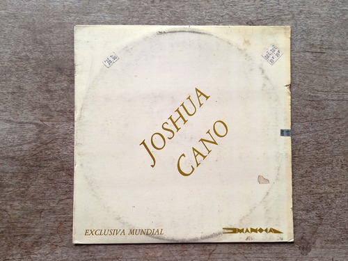 Disco Lp Joshua Cano - Exclusiva Mundial (1989) R5