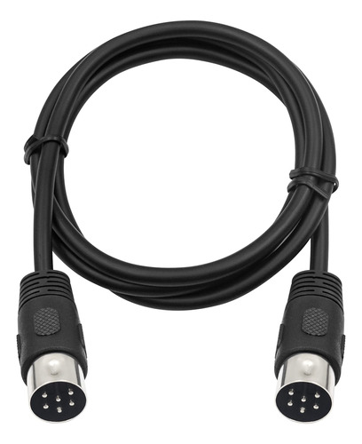 Poyiccot Din 6 Pin Macho Cable De Enchufe Macho, 3.3 Pies 6