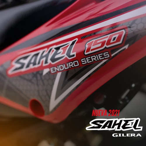 Imagen 13 de 20 de Gilera Sahel 150 2023 0km Enduro Ahora 12 Y 18 Moto Baires