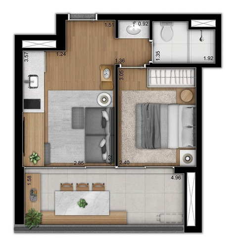 Imagem 13 de 24 de Garden Residencial Para Venda, Vila Monte Alegre, São Paulo - Gd7104. - Gd7104-inc