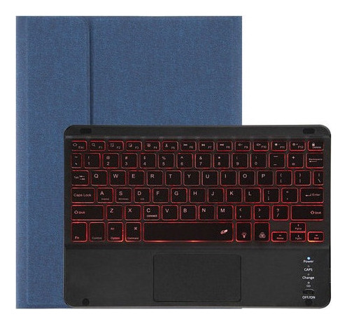 Funda Con Teclado Touchpad Para iPad Pro 12.9 2ª/1ª Generaci