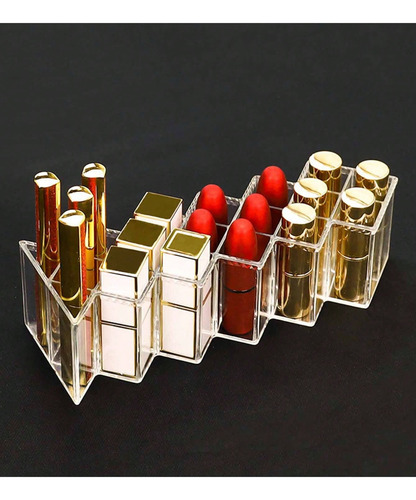 Organizador Vertical Para Labiales Con 28 Compartimentos