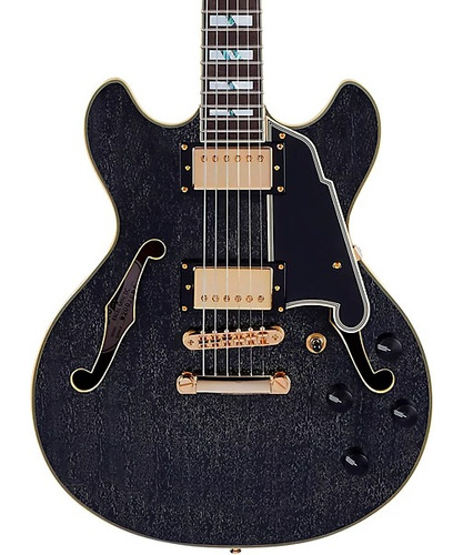 D'angelico Excel Series Mini Dc Semi-hollow Electric Guitar 