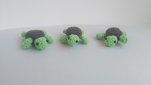Souvenir Tortuga Bebe Tejido Crochet Amigurumi 10 Unid