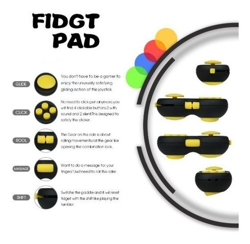 Hand Spinner Fidget Pad Anti Stress E Ansiedade