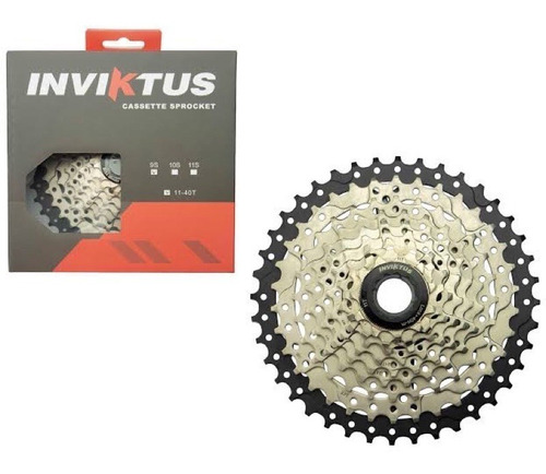 Cassete Mtb Inviktus K7 9v 11x40 Compatível Shimano Sunrace