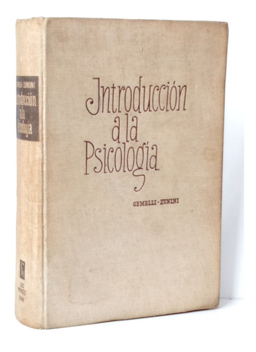 Introducción A La Psicología Gemelli - Zunini