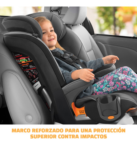 Butaca Con Arnés Chicco Myfit Con Latch Fathom