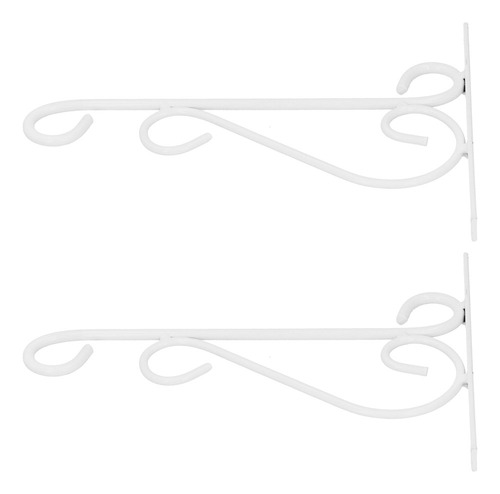 Soporte De Pared De Hierro Forjado Para Colgar Plantas Con F