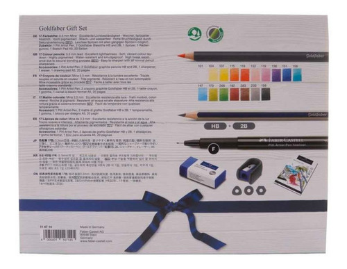 Faber Castell Colores Set De Dibujo Con 23 Piezas Arte