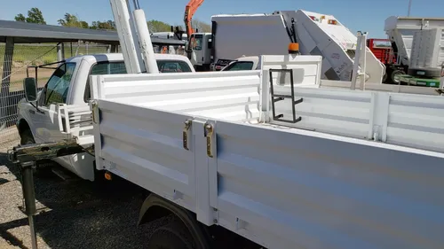 Ford F 4000 Con Hidrogrua Hidrogrubert N 5000 Y Caja De Carg