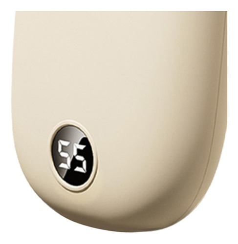 Mini Calentador De Manos Calentador Eléctrico Beige