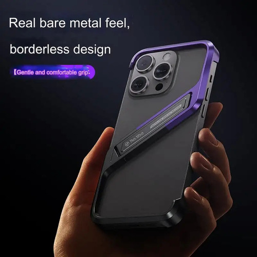 Funda De Teléfono De Aleación De Lujo Para iPhone 16/15/14/1