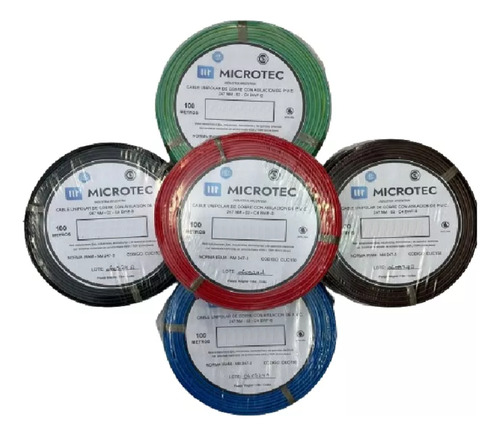 Cable Unipolar 4mm Rollo X 100mt 100% Cobre Certificado Iram Verde/amarillo