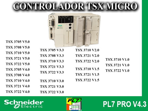 Schneider Pl7 Pro V4.3 Tsx Micro E Premium