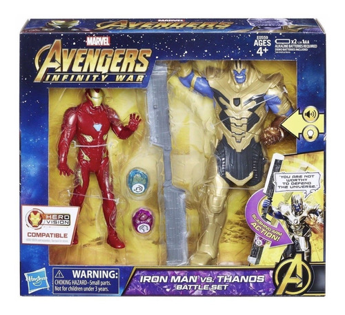 Marvel Avengers: Infinity War Iron Man Vs. Thanos Battle Set