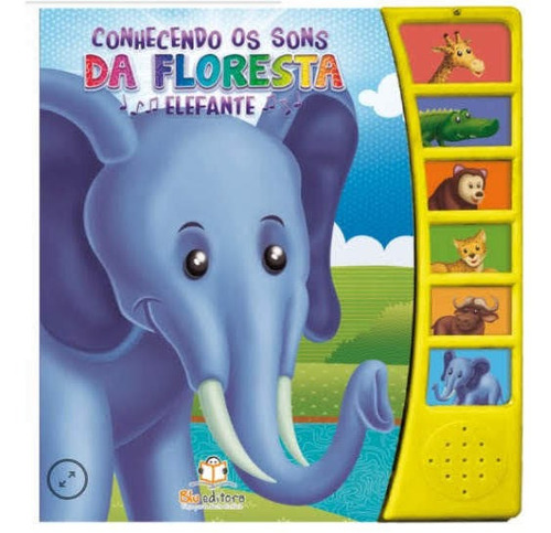 Imagem 6 de 7 de Livros Infantis Educativos Conhecendo Sons Fazenda Floresta