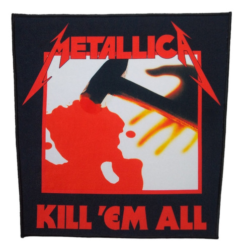 Espaldera Metallica - Kill 'em All  Thrash Metal