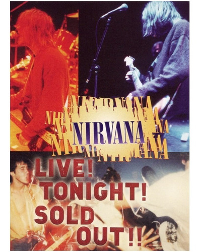 Fita Vhs - Nirvana - Live! Tonight! Sold Out!