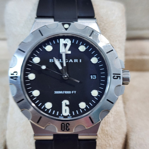Bvlgari Reloj Bvlgari Diagono Scuba Para Caballero Excelente (Usado)